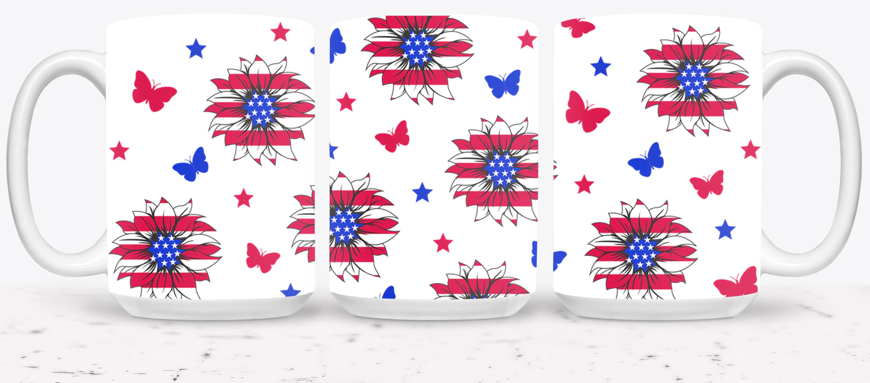 Sunflower USA Flag-9920